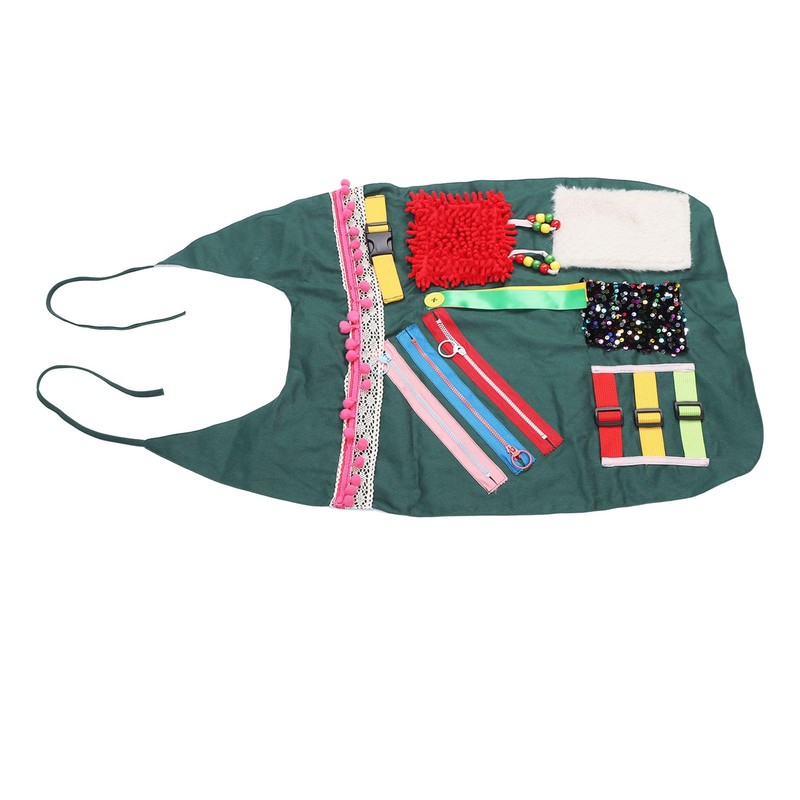 Sensory Blanket Apron for Elderly with Memory Loss, Dementia Engaging