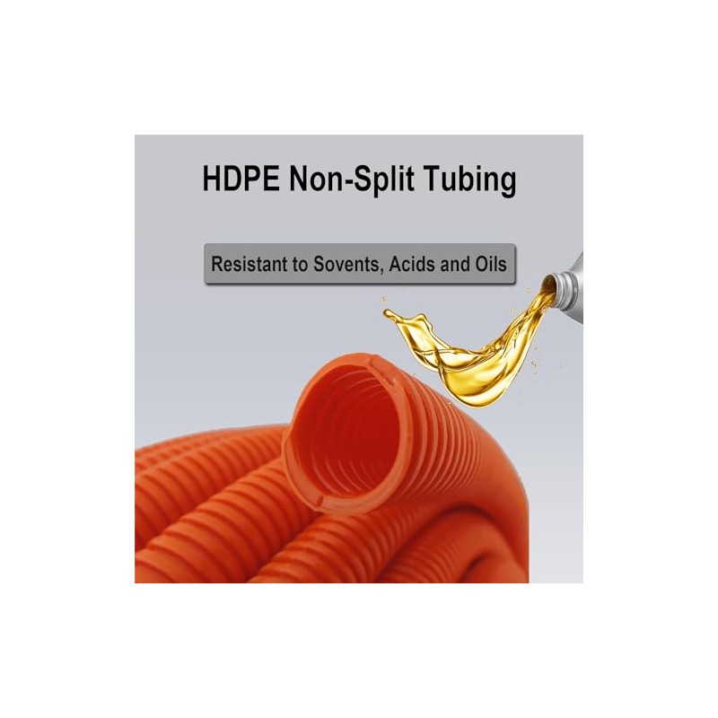 1/2" x 100 ft. ShurTek® Flexible Corrugated Green HDPE Non