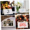 Gatuida 100Pcs Gold Foil Wedding Place Cards Elegant Tent Name