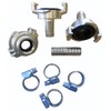 Sirocco 05399100 Brass Connector Pieces for 2.5 cm Water Hose