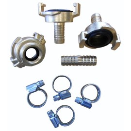 Sirocco 05399100 Brass Connector Pieces for 2.5 cm Water Hose