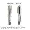 sourcing map 1 Pair Metric Hand Threading Tap Set M16