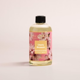 Cocorrína Reed Diffuser Refill Sandalwood Rose 17oz (500ml) with 8 Sticks - Premium Long-Lasting Floral Essential Oil, Home Fragrance for Bedroom, Bathroom Home Decor