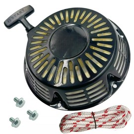 for Black Pull Recoil Starter for Honda GX390 13HP GX340 11HP GX620 Engine Generator, for Starter loc, Starter for Honda gx620 Engine, for Honda gx620, for Honda gx390 Pull Cord, gx620 Starter