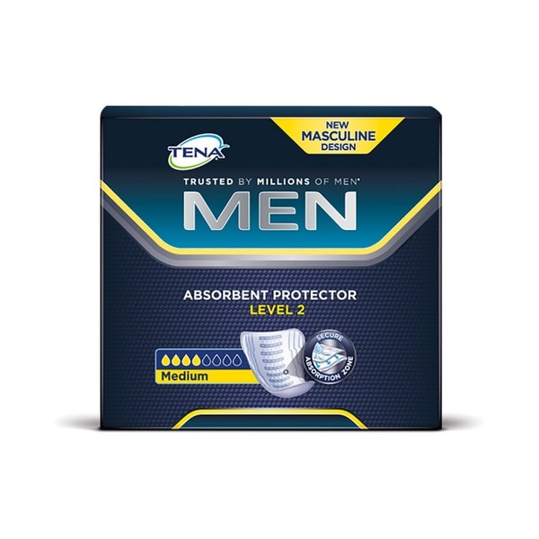 TENA Men Level 2 für leichte bis mittlere Blasenschwäche, 10