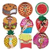 Extreme Beauty Toalla De Playa Microfibra Frutas Dona Cupcake Fresa