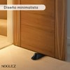 Topes de Puerta, 4 Piezas color Negro. Tope para Puerta,