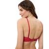 BeeDees Microfun N Women's Soft Bra, darkred, 75C