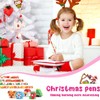 VEYLIN 32pcs Christmas Themed Pencil Set, Christmas Pencils with eraser