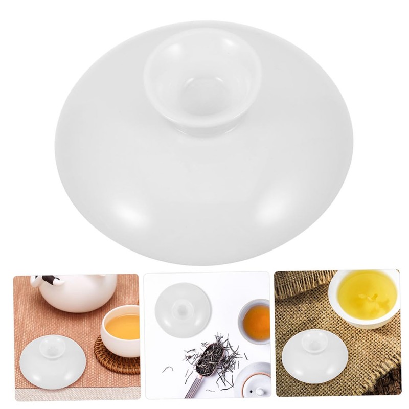 2pcs of Teacup Lids Replacement Covers for Tea Ware and