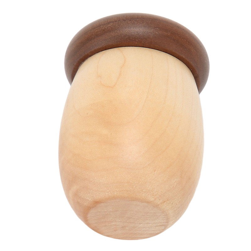 Acorn Shaped Toothpick Container 8cm Height Rounded Structure Eco Friendly