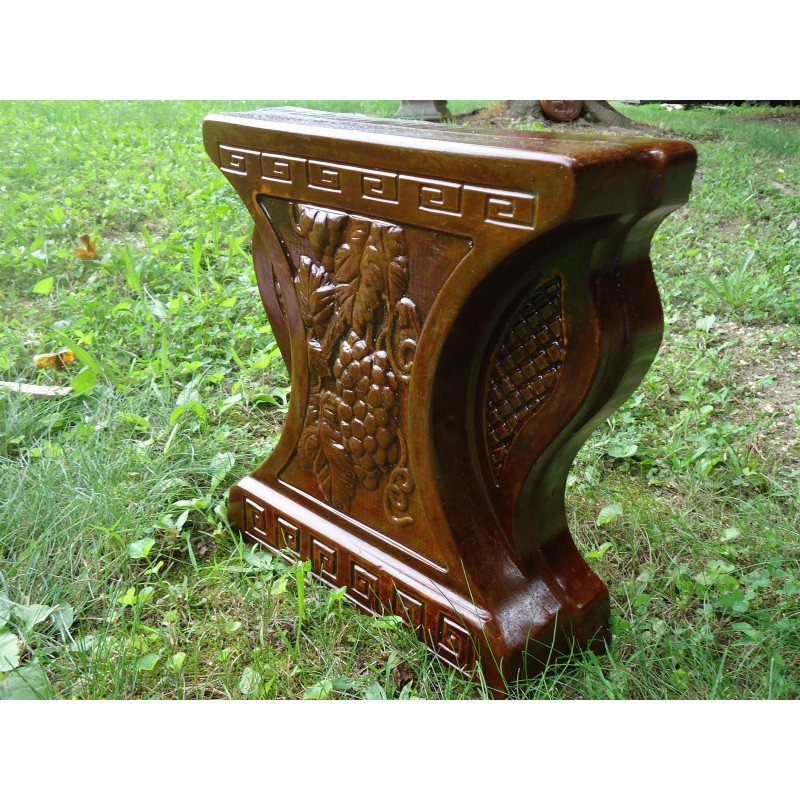 True Pour Concrete Bench Leg Mold One Grape bench leg