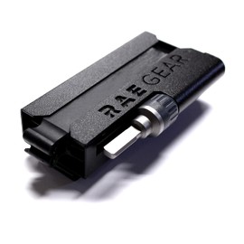 RAE Gear Sheath Compatible with Leatherman BIT KIT + RATCHETING Extender with Universal Belt Size & ROTATABLE Belt Clip (bit Kits and Extender NOT Included)