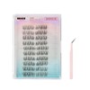 Hannie wish False Eyelashes, For Partial, No Glue Required, False