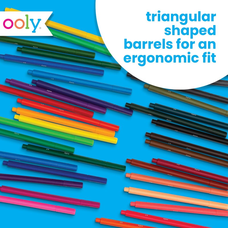 OOLY, Seriously Fine Felt Tip Markers, Set of 36 (130-037)