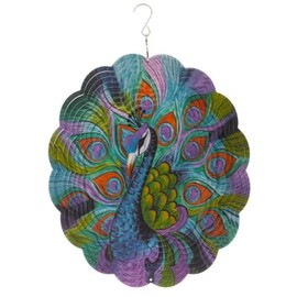 12" Peacock Spinner