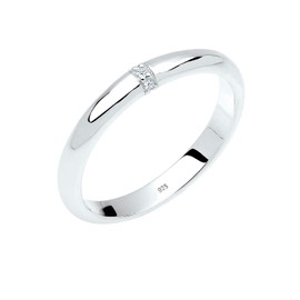 Diamore Women's Ring - 925 Sterling Silver-White Diamond - 0605140213 56 white