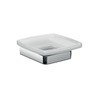 Emco Trend 023000100 Soap Dish (Satin Crystal Glass with Chrome