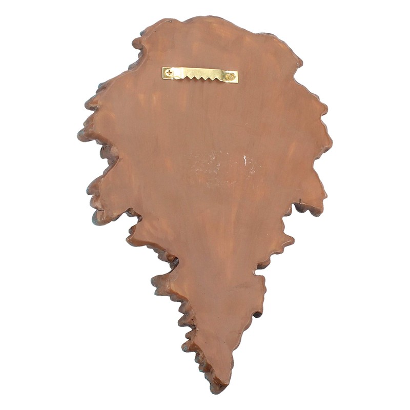 Nemesis Now D3563J7 Oak Guardian Wall Plaque 19.5cm Green, Resin