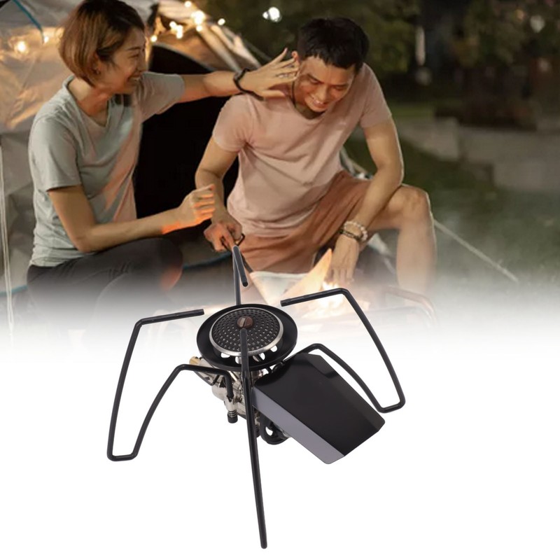 Outdoor Folding Gas Stove Mini Portable Strong Firepower Easy Control