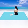 Retoo Picnic Blanket Beach Blanket 200 x 200 cm Sand-Resistant