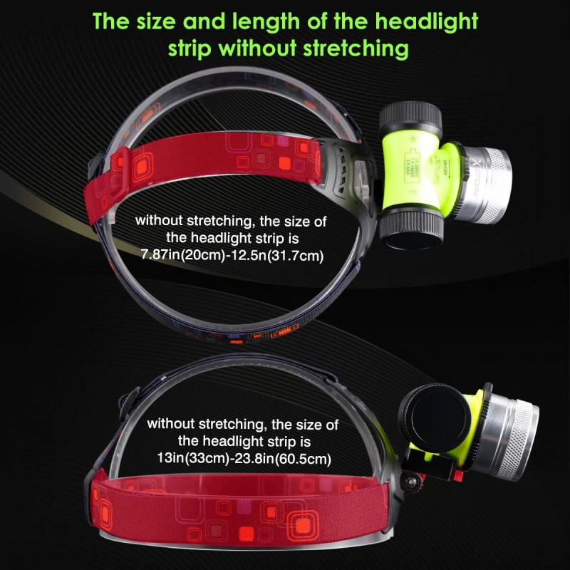 X.store Underwater 262ft Waterproof Scuba Diving Light LED Headlamp Headlight