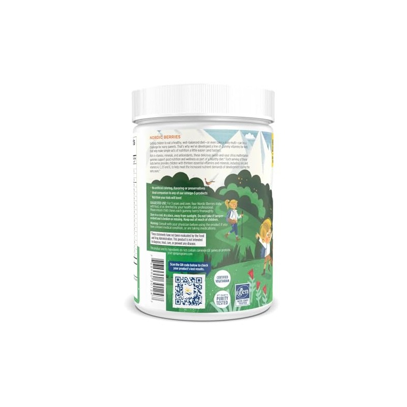 Nordic Naturals Berries gomitas multivitamínicas, 200 unidades