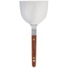 Endoshoji GOK04002 Professional Spatula, Medium, Wood Handle, 18-0 Stainless Steel,