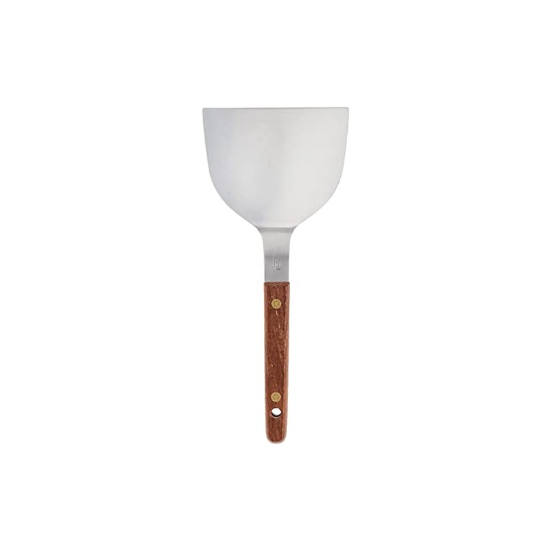 Endoshoji GOK04002 Professional Spatula, Medium, Wood Handle, 18-0 Stainless Steel,