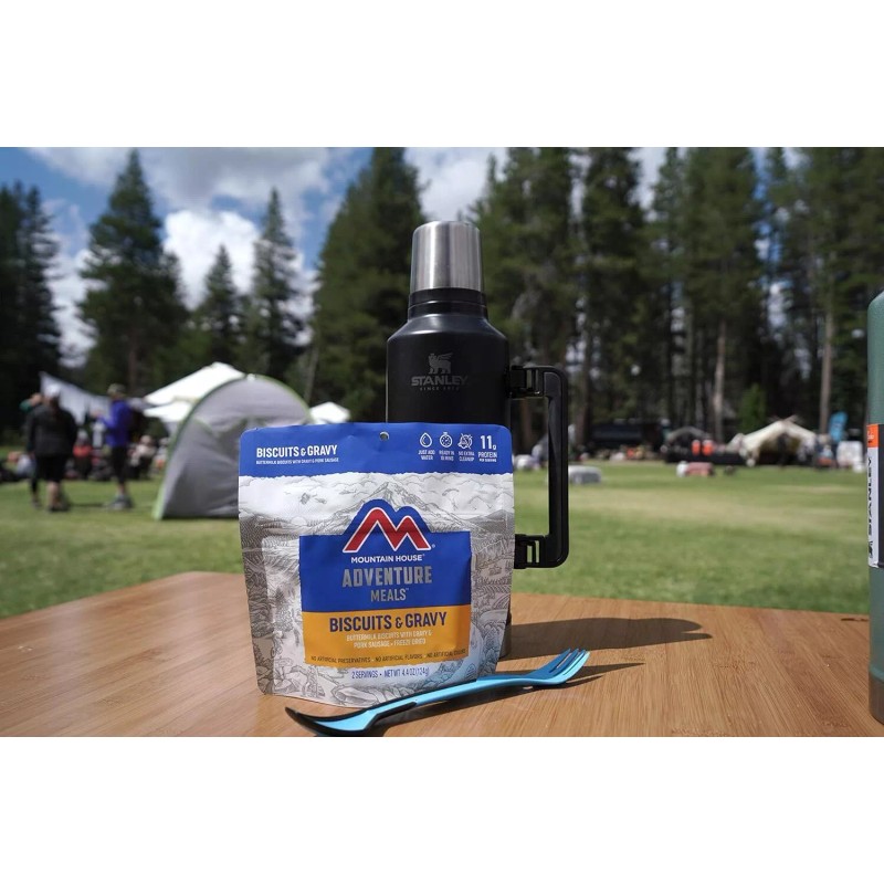 Mountain House Biscuits & Gravy Freeze-Dried Emergency Food Survival Supply