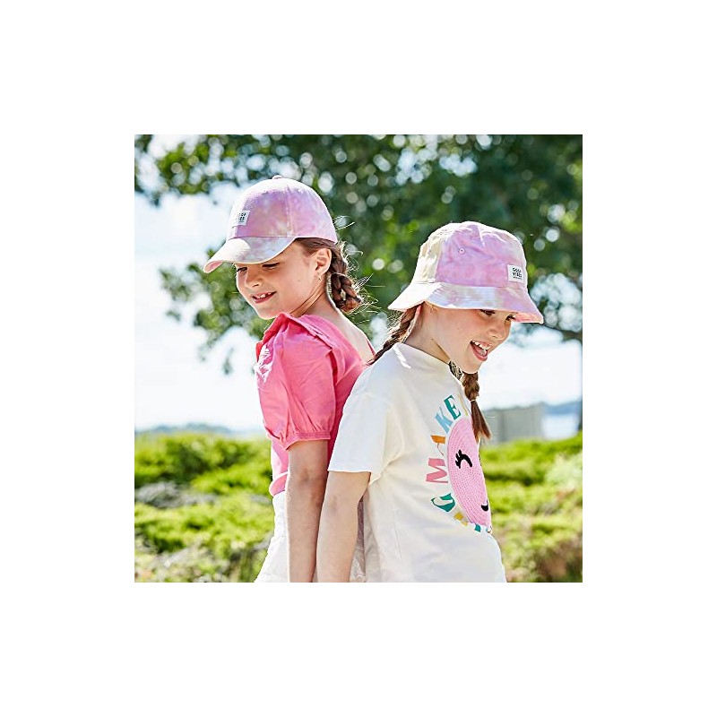 maximo Good Vibes Children's Cap with Velcro Fastening, pink