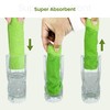 Greenfound Microfiber Cleaning Cloth Roll -80 Pack,Tear Away Microfiber Towels