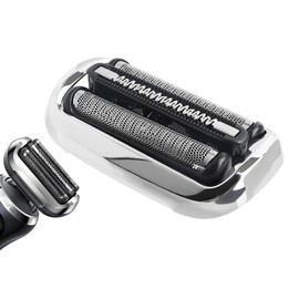 Series 7 Scherkopf 73S Ersatzrasierkopf Kompatibel mit Braun Series 7 Männer Rasierer Scherkopf Rasierkopf Ersatz für Series 7 7020s, 7025s, 7085cc, 7027cs, 7071cc, 7075cc (73S, Silber)