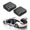 ARKOSKNIGHT 2 Pcs Universal Car Door Logo Projector Lights Magnetic