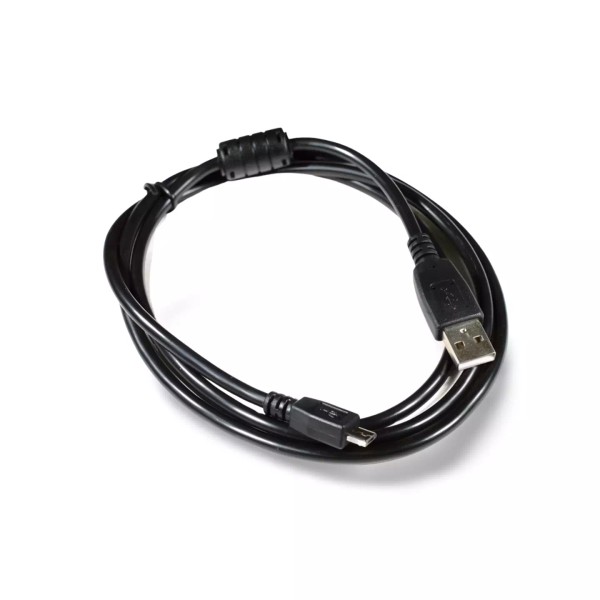 SolutionCables 6ft Micro B USB Cable with Ferrite - Black