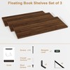 Fun Memories Floating Shelves, 32 x 8 Inches, Set of