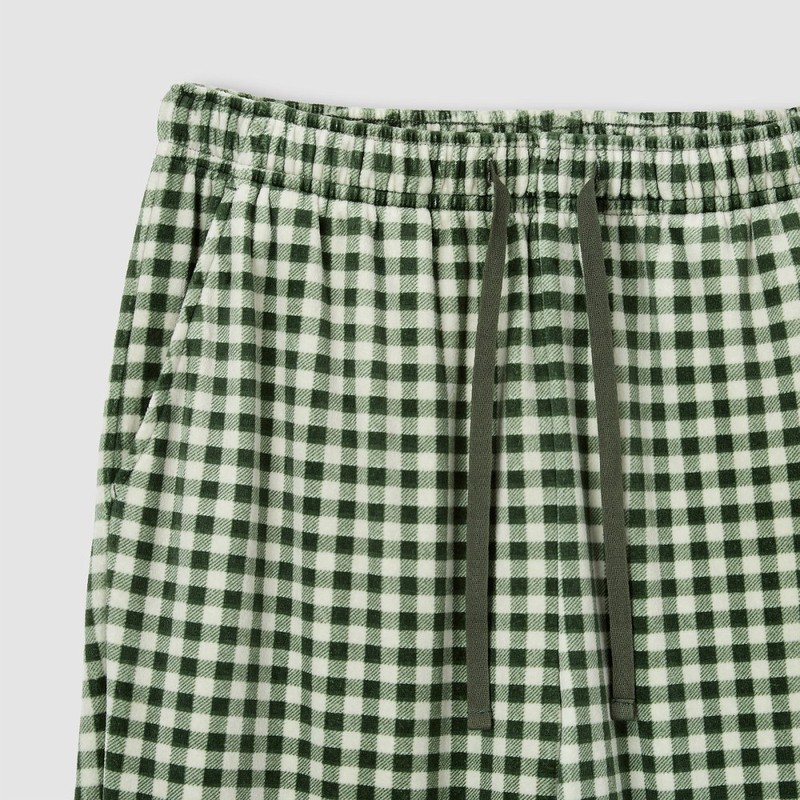 JAJU [JAJU/자주] 여 밍크 플리스 파자마 팬츠_라이트 그린 [JAJU] Women's