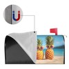 Mantaiyuan Mailbox Cover Funny Tropical Summer Beach Pineapples Mailbox Covers