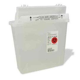 Sharpstar Container W/ Counterbalanced Lid, 5 Quart Clear, 1 ea