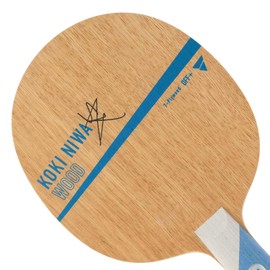 Victoras 027203 Table Tennis Racket Koki Niwa Wood Pen Holder (Chinese Style), For Attack, 7 Plywood, Model Used by Takaki Danba