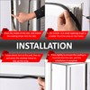 Window Seals for Plastic Windows, Wooden Windows, S-1172 Black, 20