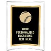 Crown Awards Baseball Acrylics - 9" Picturesque Freestanding Acrylic Frame