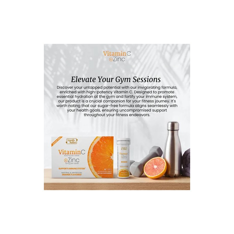 Signify Nature Vitamina C 1000mg Zinc 40 Tabletas