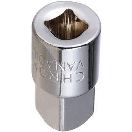 YoiYee Chrome Vanadium Steel Socket Adapter and Reducer 1/4" Female to 3/8" Male