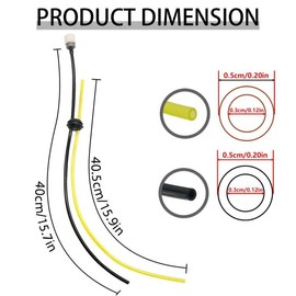 FLMLF Premium Tubing Oil Filter High Pressure Flexible Reinforced PVC Fuel Line Hose With Fuel Filter Fit Zenoah Engine chongyang Engine For Hpi Baja Rovan King Motor 5B 5T 5SC
