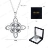 Collar de Plata 925 para Mujer - Dije Celta Elegante