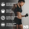 NutraBio NutraBio Creatine Monohydrate, Unflavored, 500g and Whey Protein Isolate,