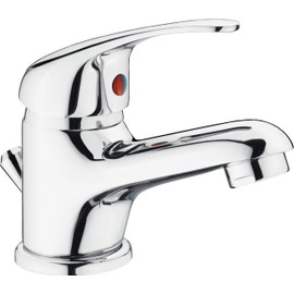CON:P Piccolo Single-Lever Mixer Tap - High Quality Brass Body - Chrome-Plated / Single Lever Mixer / Bath Tap / Shower Fitting / Bidet Fitting / Washbasin Fitting / Sink Fitting