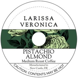 Pistachio Almond Medium Roast Coffee (Single Serve K-Cup Pods) (Gourmet, Naturally Flavored, Whole Coffee Beans) (12 pods, ZIN: 577256) - 3 Pack