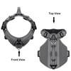 ICEFANG GN8 Tactical Dog Harness with 4X Metal Buckles for